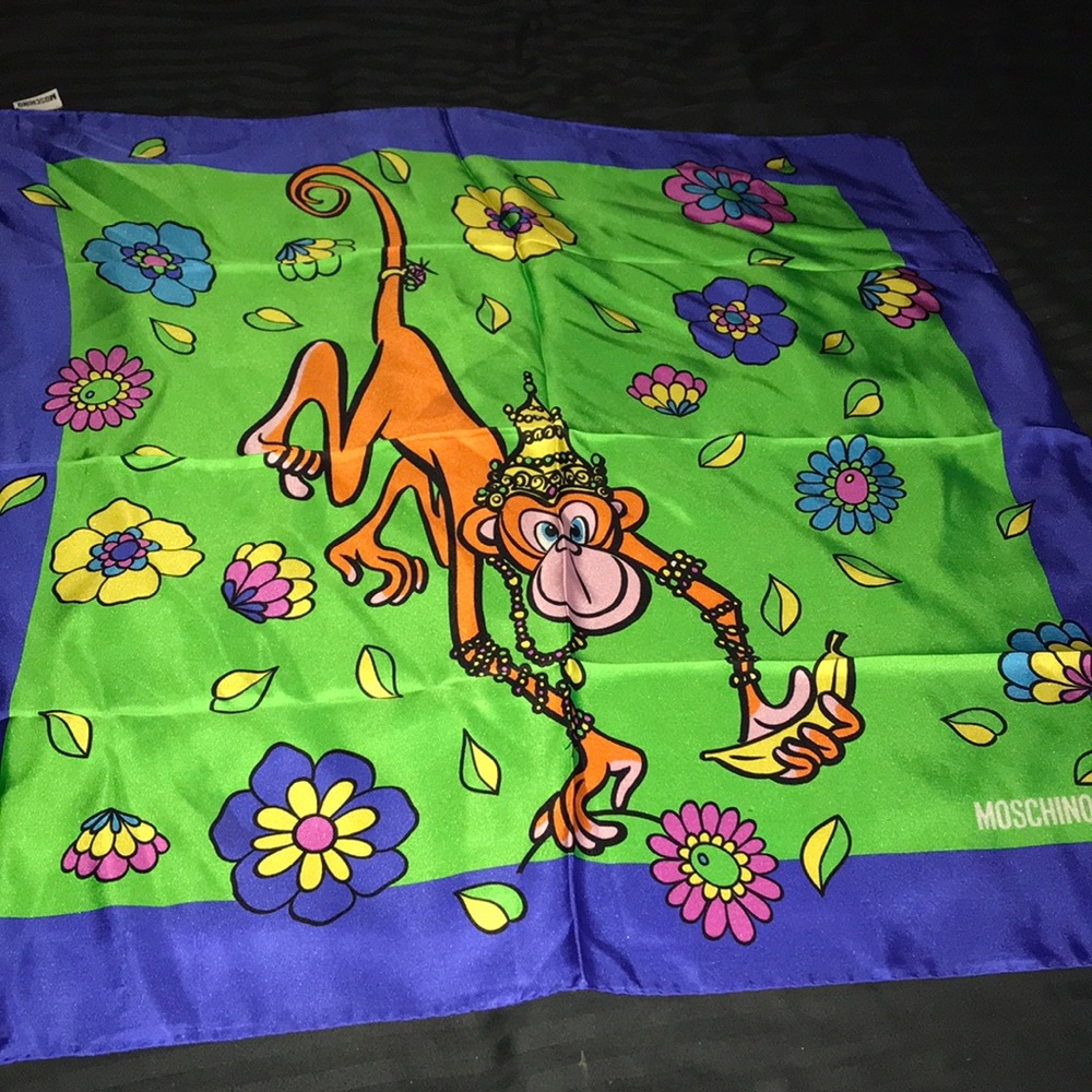 Authentic moschino scarve/head band
